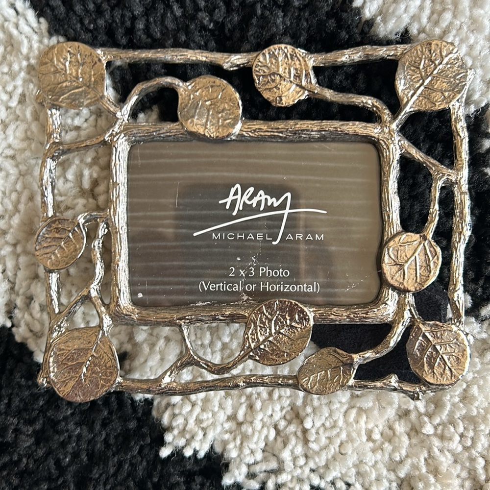 Michael Aram 2x3 Photo Frame Silver